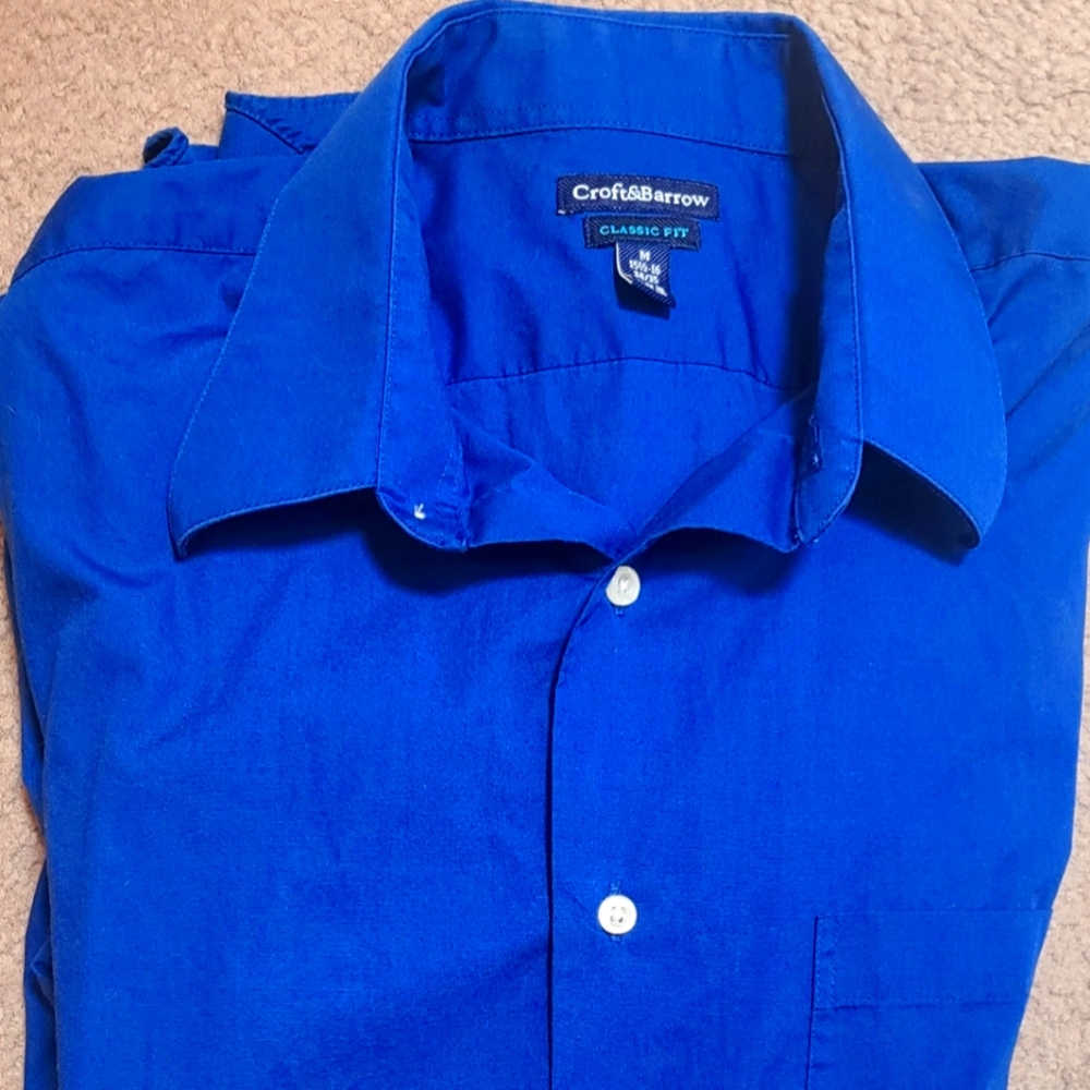Men's long sleeve dress shirt